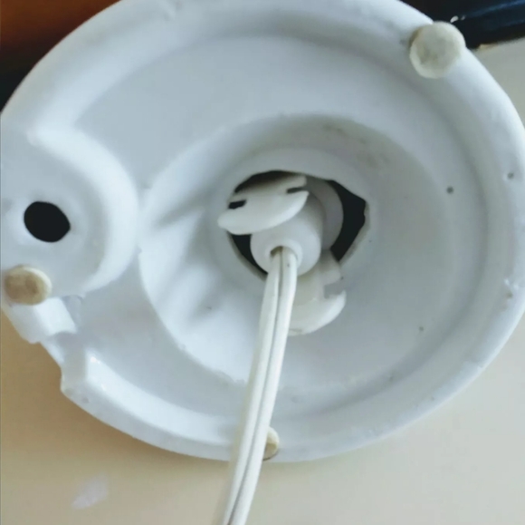 Ceramic Night Light Elephant Trunk Up - Picture 6 of 6